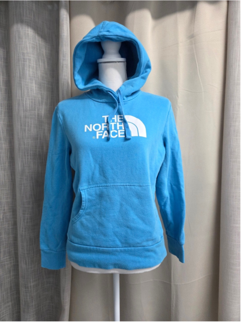 The North Face Light Blue Size M Hoodie Gorpcore Outdoorsy Granola